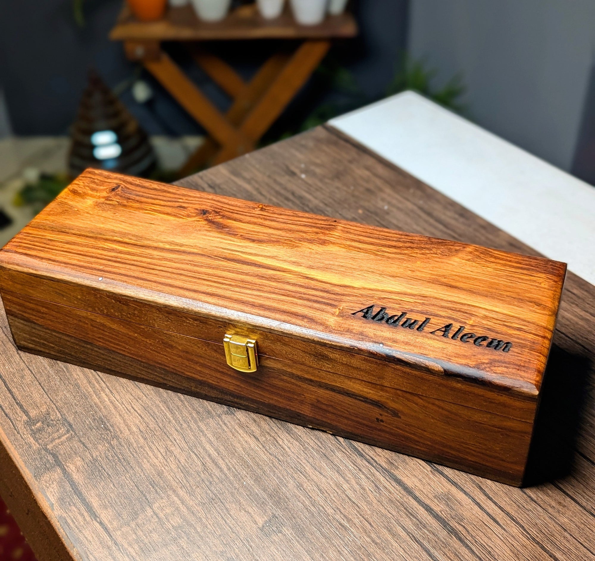 Customized Hand Made Wooden Watch Collection Box 🎁